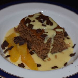 Deconstructed Spice Cake