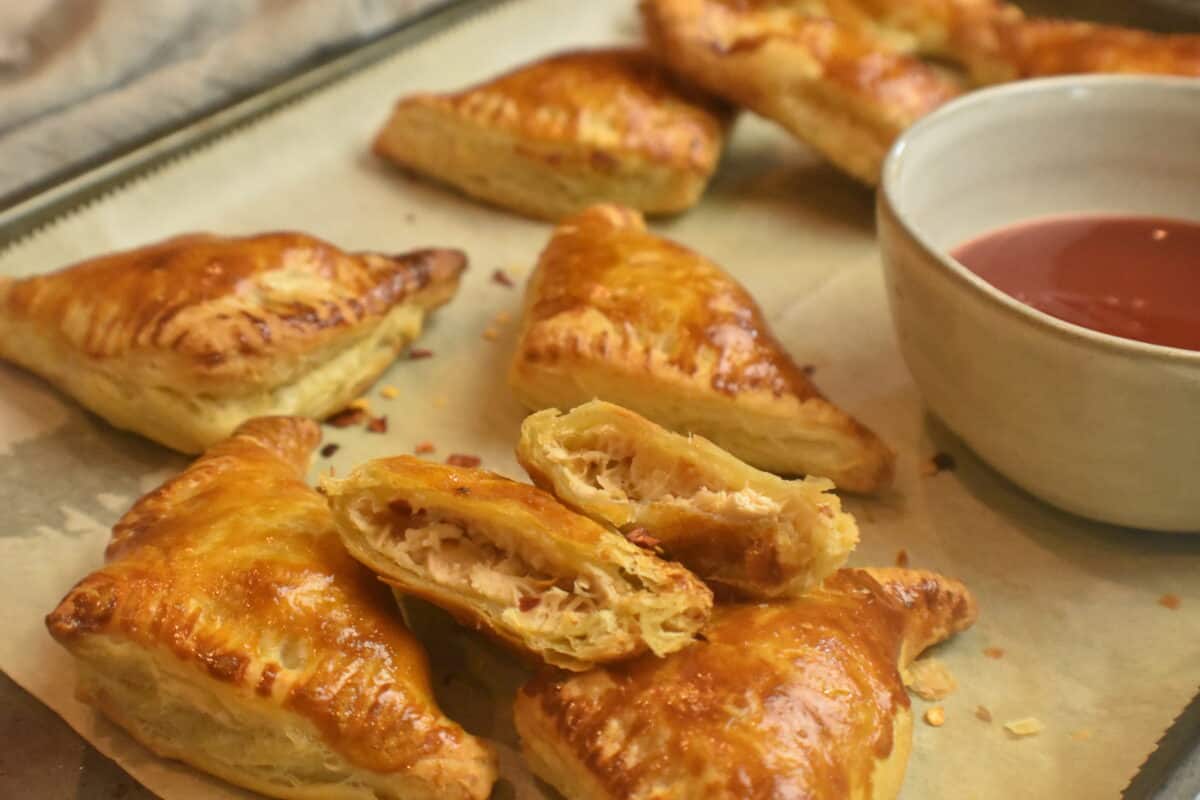 Chicken Puff Pastry Recipe (Chicken Patties)