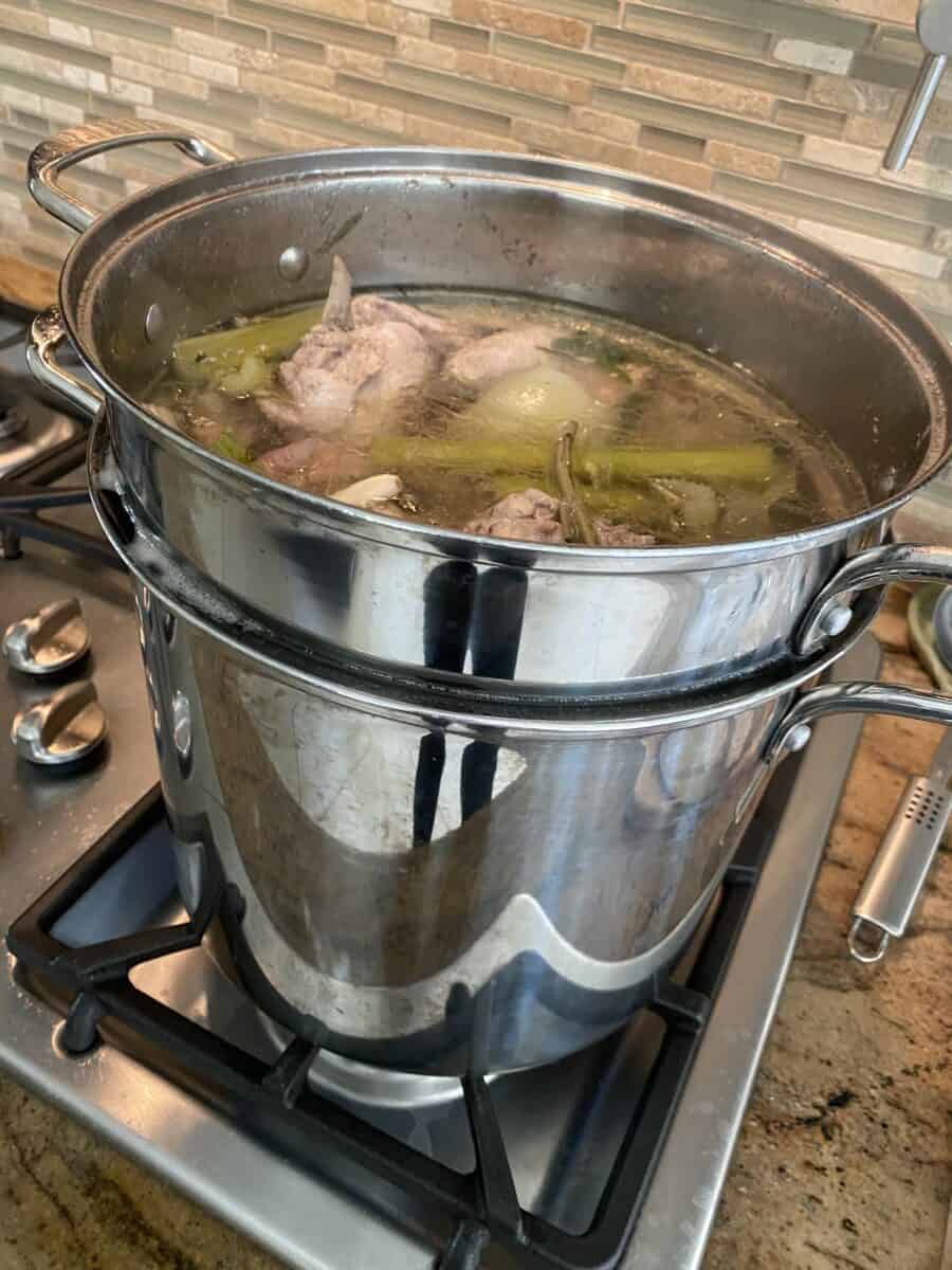 easy chicken broth