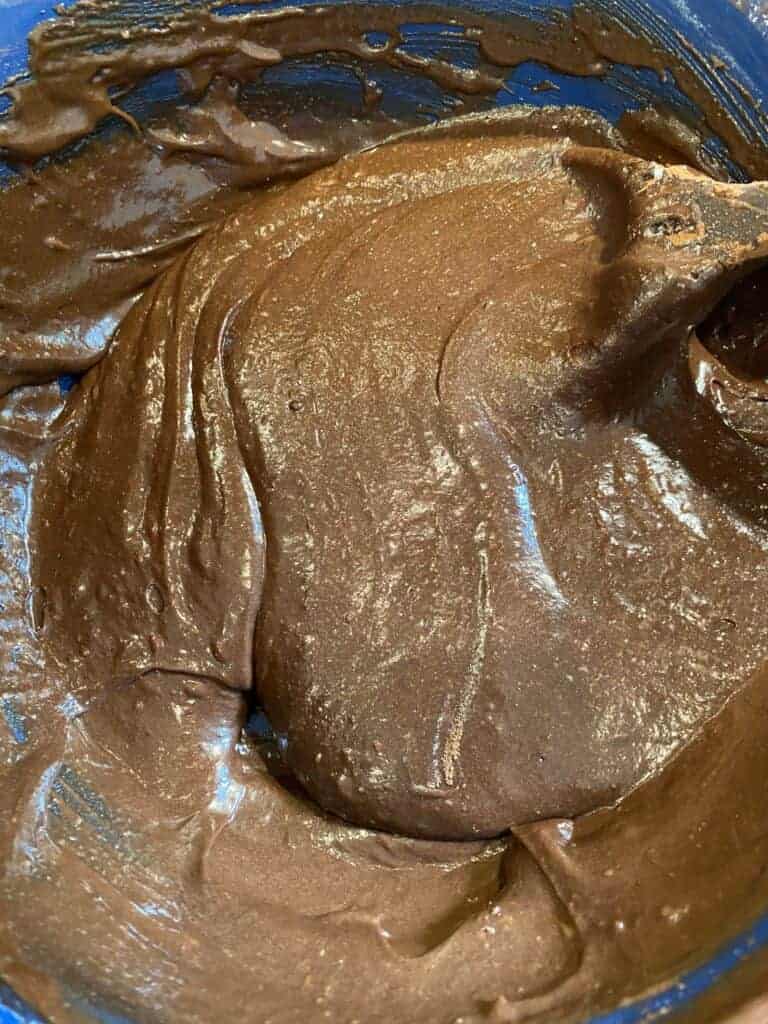 Cakey Brownie Batter