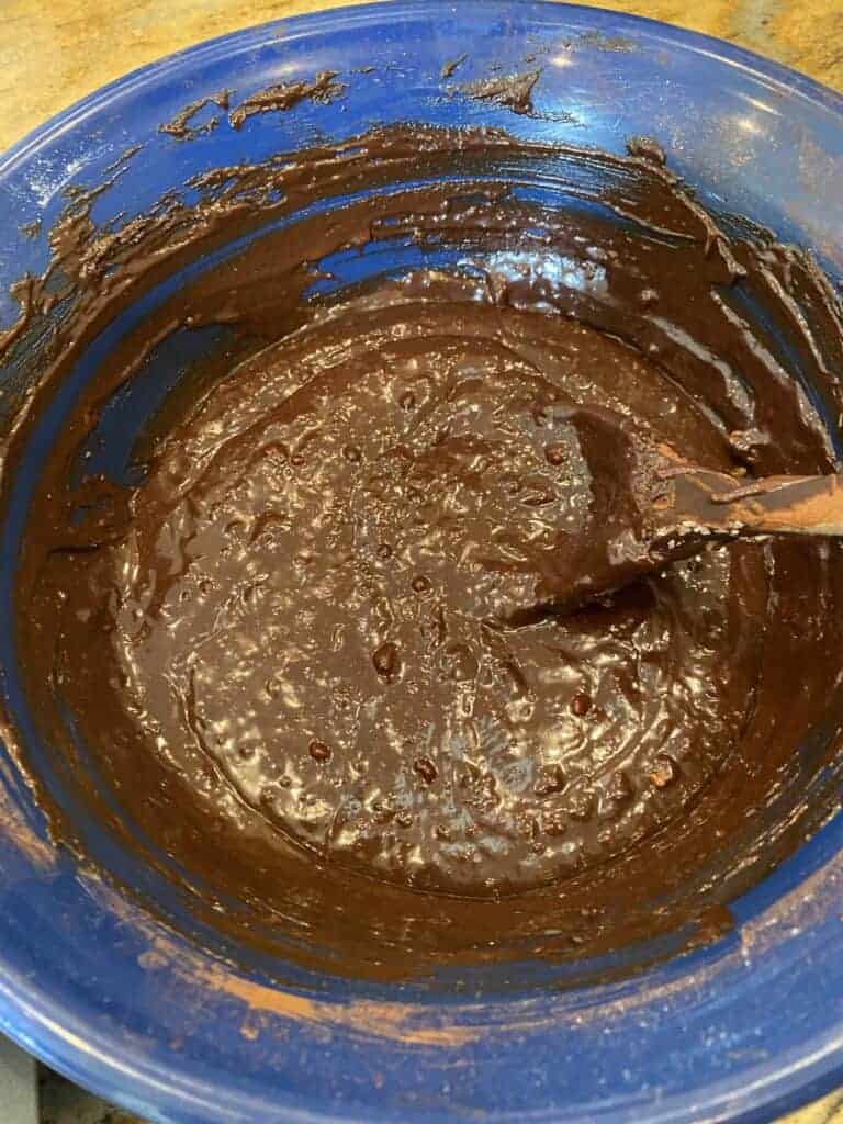 FUDGY BROWNIE BATTER