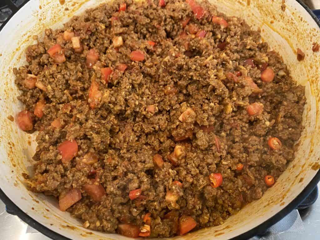 tawa keema beef fry