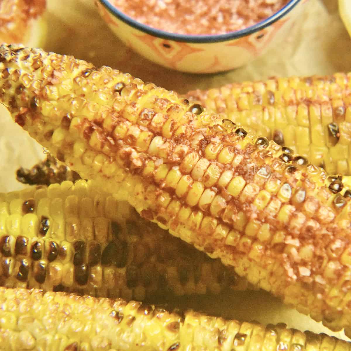 Grilled Corn With Chaat Masala Recipe