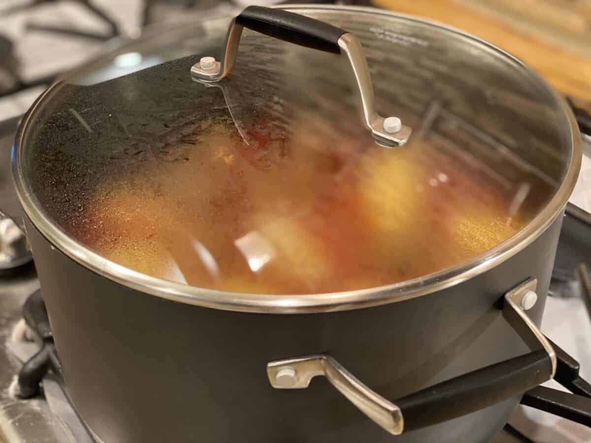steam to cook potatoes