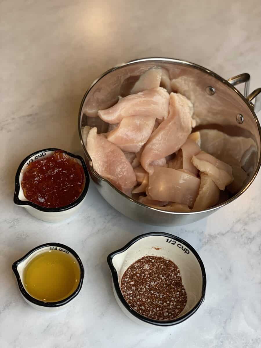 southwest style chicken ingredients