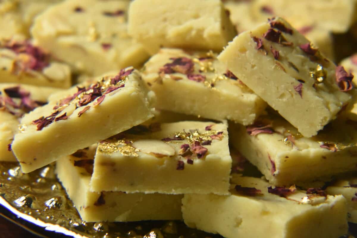 Easy Milk Barfi Recipe