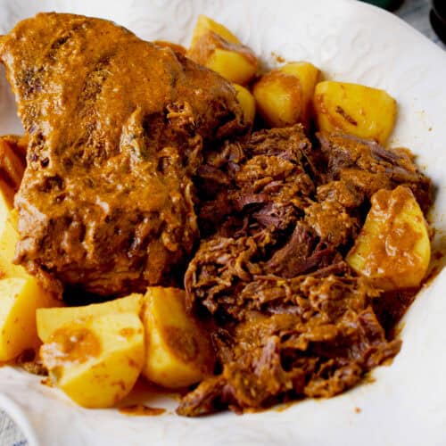 Pakistani beef tandoori roast recipe.
