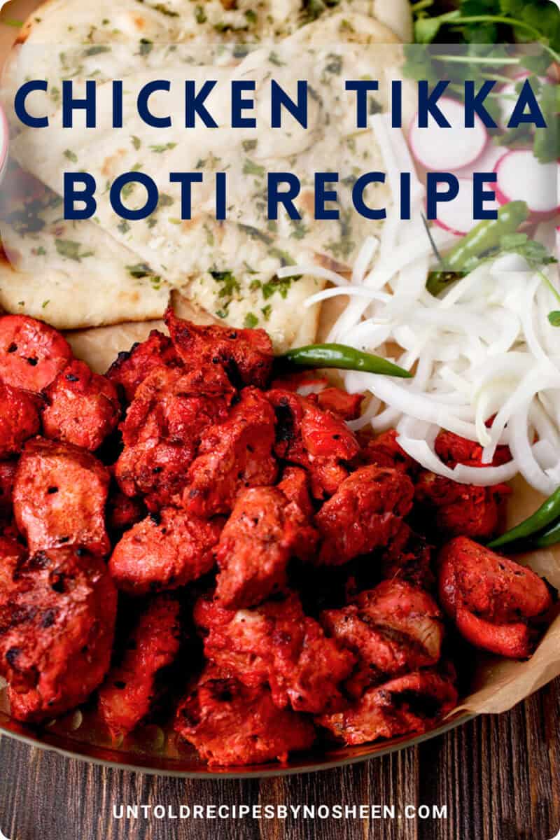 Chicken tikka boti pin.