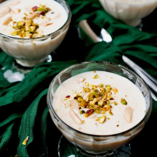 Pakistani recipe pudding.
