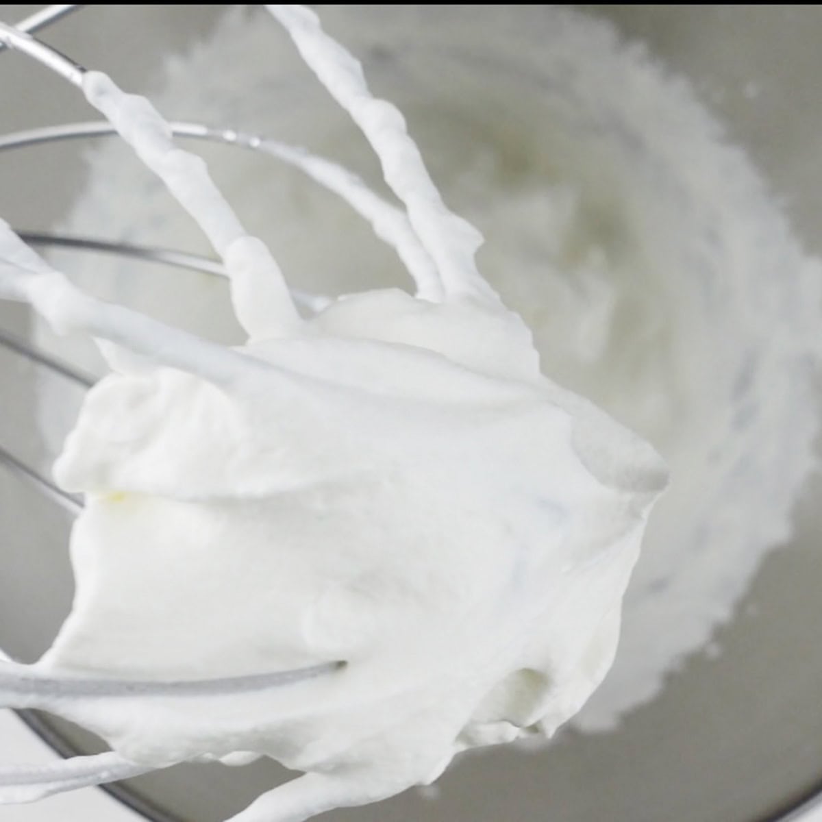 Fresh whipped cream.